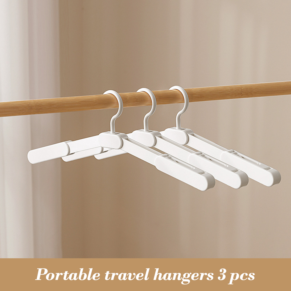 Foldable Travel Hanger Foldable Hanger Drying Rack for Socks Garments Towels - Produktbild 8