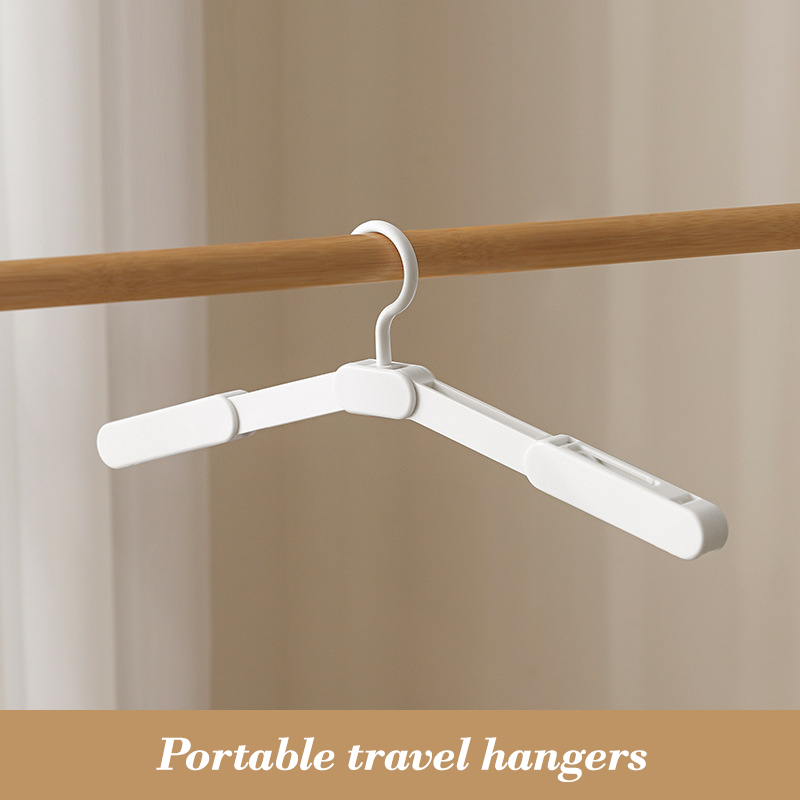 Foldable Travel Hanger Foldable Hanger Drying Rack for Socks Garments Towels - Produktbild 4
